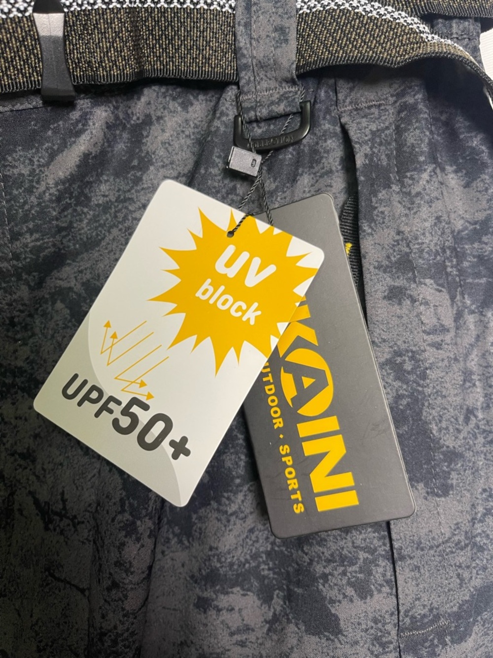 SIKAINI Outdoor Camouflage Utility Pants in Gray and Black - Picture 3 of 15